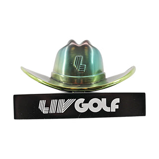 Patrick Reed LIV Golf Dallas 2025 Autographed L/E 3 of 60 Event Used Tee Marker