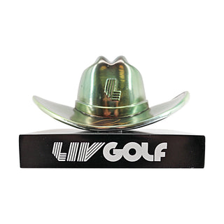 Patrick Reed LIV Golf Dallas 2025 Autographed L/E 8 of 60 Event Used Tee Marker