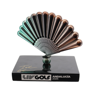 Talor Gooch LIV Golf Andalucia 2025 Autographed L/E 8 of 60 Event Used Tee Marker