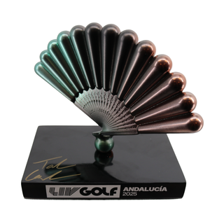 Talor Gooch LIV Golf Andalucia 2025 Autographed L/E 22 of 60 Event Used Tee Marker