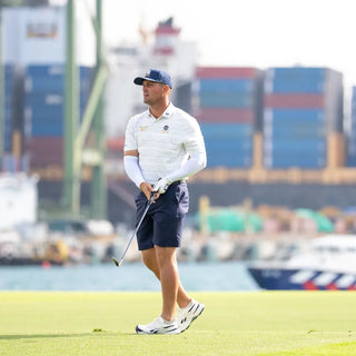 Crushers GC | Heather Stripe Polo