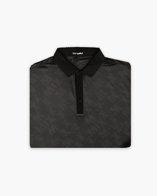 LIV Golf Staff | 2025 Men's Black Short Sleeve Polo