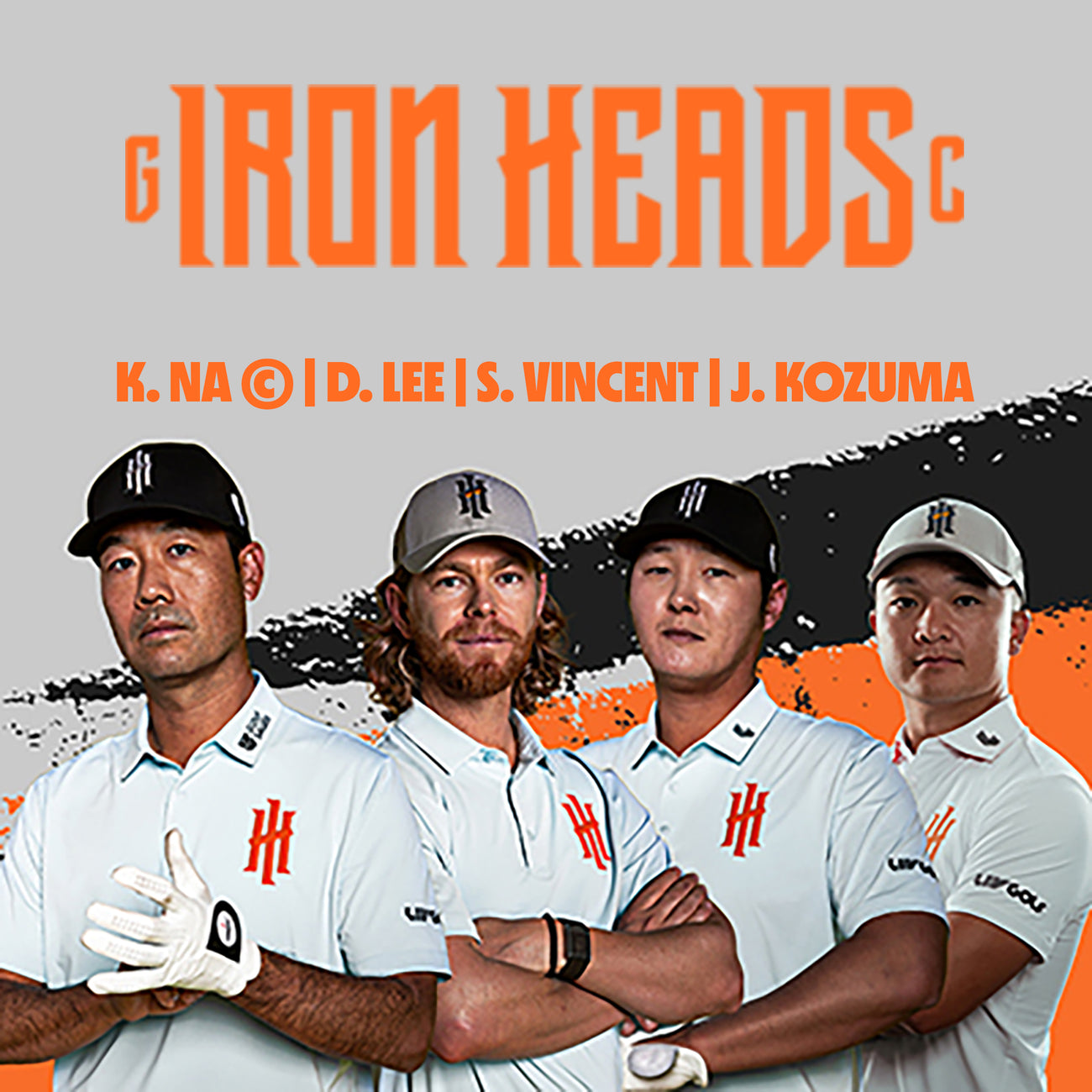 IRON HEADS GC TSHIRTS LIV Golf