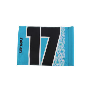 Joaquin Niemann LIV Golf Singapore 2025 Autographed Inscribed Hole #17 Pin Flag