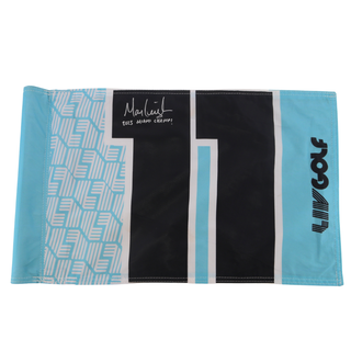 Marc Leishman LIV Golf Miami 2025 Autographed Inscribed Hole #11 Pin Flag