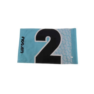 Marc Leishman LIV Golf Miami 2025 Autographed Inscribed Hole #2 Pin Flag
