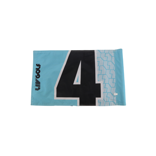 Marc Leishman LIV Golf Miami 2025 Autographed Inscribed Hole #4 Pin Flag