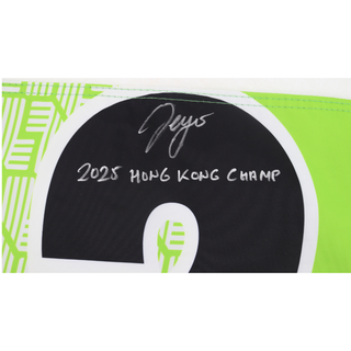 Sergio Garcia LIV Golf Hong Kong 2025 Autographed Inscribed Hole #2 Pin Flag