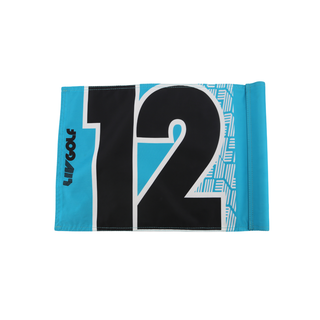 Sergio Garcia LIV Golf Hong Kong 2025 Autographed Inscribed Hole #12 Pin Flag