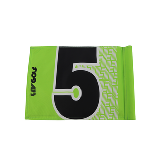 Sergio Garcia LIV Golf Hong Kong 2025 Autographed Inscribed Hole #5 Pin Flag