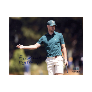 Frederik Kjettrup LIV Golf Autographed Signed 8x10 Photograph (CX Auth/LIV Golf LOA)