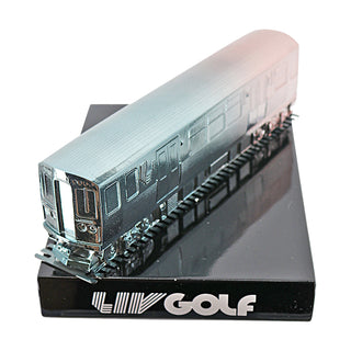 Dean Burmester LIV Golf Chicago 2025 Autographed L/E 11 of 60 Event Tee Marker (CX Auth)