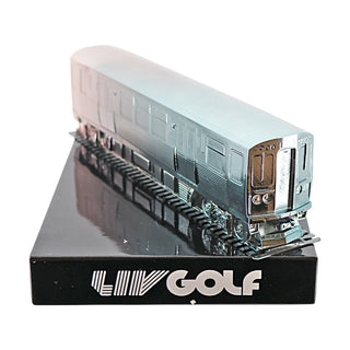 Dean Burmester LIV Golf Chicago 2025 Autographed L/E 3 of 60 Event Tee Marker (CX Auth)