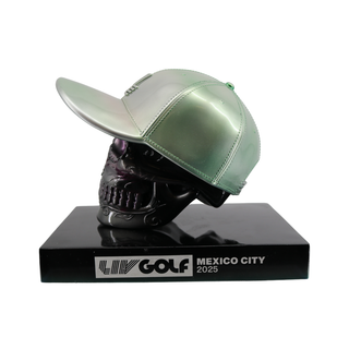 Joaquin Niemann LIV Golf Mexico City 2025 Autographed L/E 44 of 60 Event Used Tee Marker
