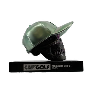 Joaquin Niemann LIV Golf Mexico City 2025 Autographed L/E 42 of 60 Event Used Tee Marker