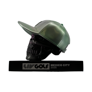 Joaquin Niemann LIV Golf Mexico City 2025 Autographed L/E 42 of 60 Event Used Tee Marker