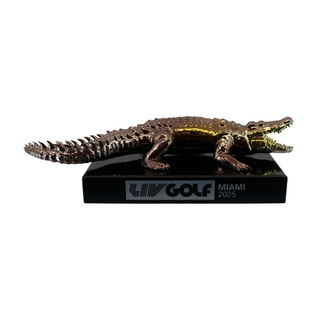 Marc Leishman LIV Golf Miami 2025 Autographed L/E 36 of 60 Event Used Tee Marker