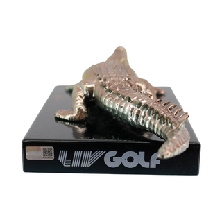 Marc Leishman LIV Golf Miami 2025 Autographed L/E 36 of 60 Event Used Tee Marker
