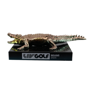 Marc Leishman LIV Golf Miami 2025 Autographed L/E 42 of 60 Event Used Tee Marker