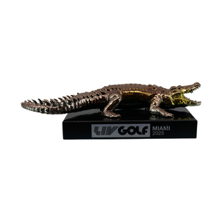 Marc Leishman LIV Golf Miami 2025 Autographed L/E 44 of 60 Event Used Tee Marker