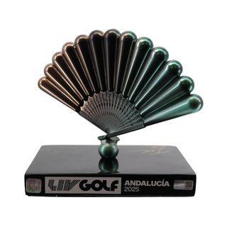 Talor Gooch LIV Golf Andalucia 2025 Autographed L/E 8 of 60 Event Used Tee Marker