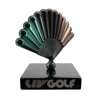 Talor Gooch LIV Golf Andalucia 2025 Autographed L/E 8 of 60 Event Used Tee Marker