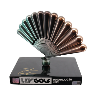 Talor Gooch LIV Golf Andalucia 2025 Autographed L/E 19 of 60 Event Used Tee Marker