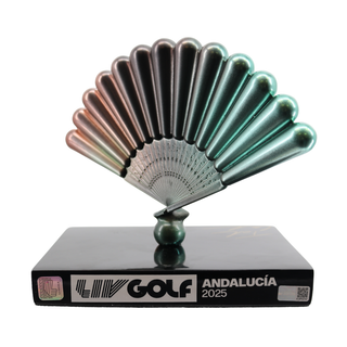 Talor Gooch LIV Golf Andalucia 2025 Autographed L/E 22 of 60 Event Used Tee Marker