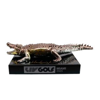 Team Ripper LIV Golf Miami 2025 Autographed L/E 12 of 60 Event Used Tee Marker