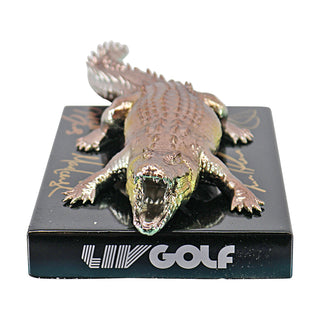 Team Ripper LIV Golf Miami 2025 Autographed L/E 7 of 60 Commemorative Tee Marker (CX Auth)