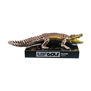 Team Ripper LIV Golf Miami 2025 Autographed L/E 13 of 60 Commemorative Tee Marker (CX Auth)