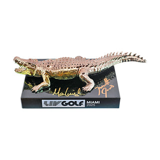 Team Ripper LIV Golf Miami 2025 Autographed L/E 2 of 60 Commemorative Tee Marker (CX Auth)