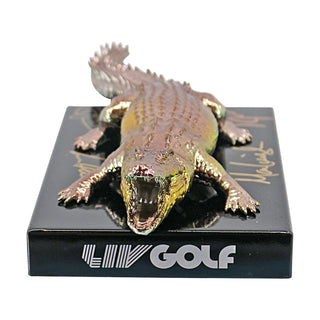 Team Ripper LIV Golf Miami 2025 Autographed L/E 2 of 60 Commemorative Tee Marker (CX Auth)