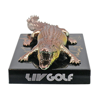 Team Ripper LIV Golf Miami 2025 Autographed L/E 4 of 60 Commemorative Tee Marker (CX Auth)