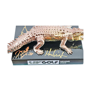 Team Ripper LIV Golf Miami 2025 Autographed L/E 5 of 60 Commemorative Tee Marker (CX Auth)