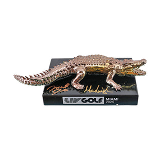 Team Ripper LIV Golf Miami 2025 Autographed L/E 5 of 60 Commemorative Tee Marker (CX Auth)