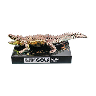 Team Ripper LIV Golf Miami 2025 Autographed L/E 8 of 60 Commemorative Tee Marker (CX Auth)