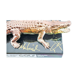 Team Ripper LIV Golf Miami 2025 Autographed L/E 8 of 60 Commemorative Tee Marker (CX Auth)