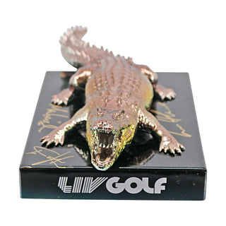 Team Ripper LIV Golf Miami 2025 Autographed L/E 8 of 60 Commemorative Tee Marker (CX Auth)