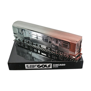 LIV Golf Chicago 2025 L/E 8 of 60 Commemorative Tee Marker