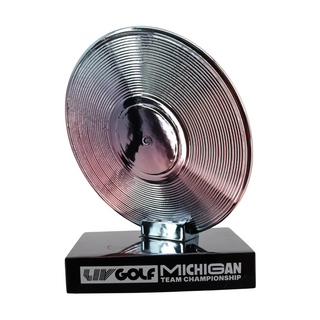 LIV Golf Michigan 2025 L/E 11 of 60 Commemorative Tee Marker