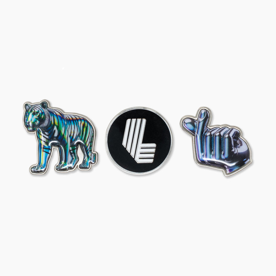 LIV Golf   Korea 3-pack ball markers