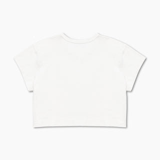 LIV Golf | Women's Crop Tee - White