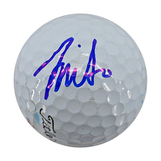 Mito Pereria Team Torque Autographed Match Used Titleist Pro V1x Golf Ball