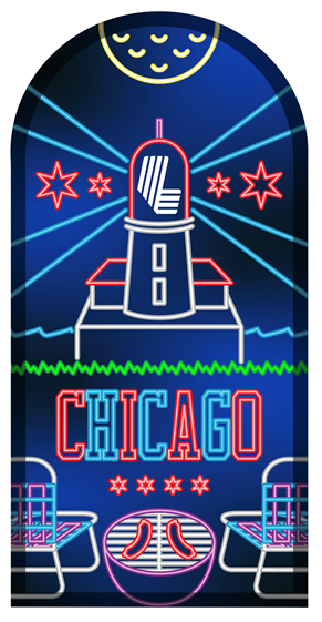 LIV Golf | Chicago Swag Driver Cover